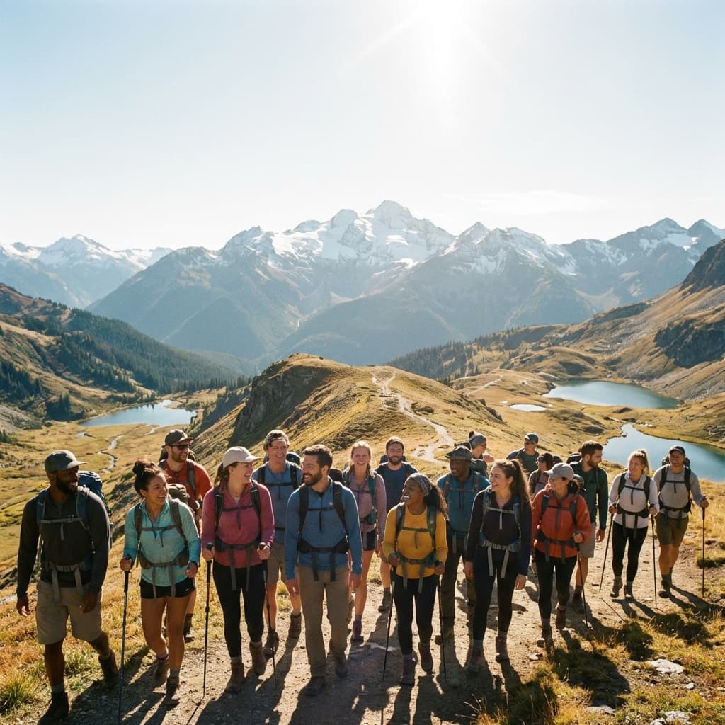 Community Group Hiking