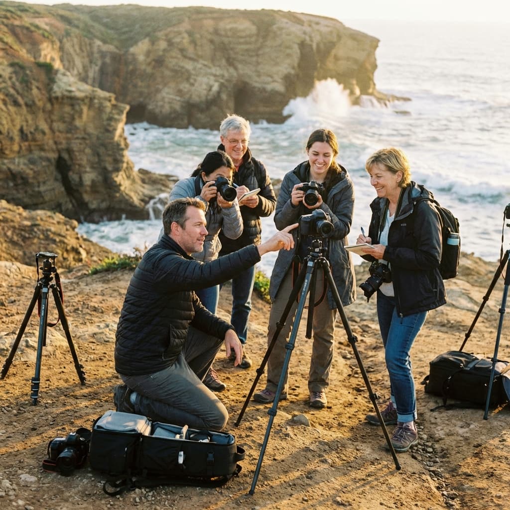 Photography Workshop in Action