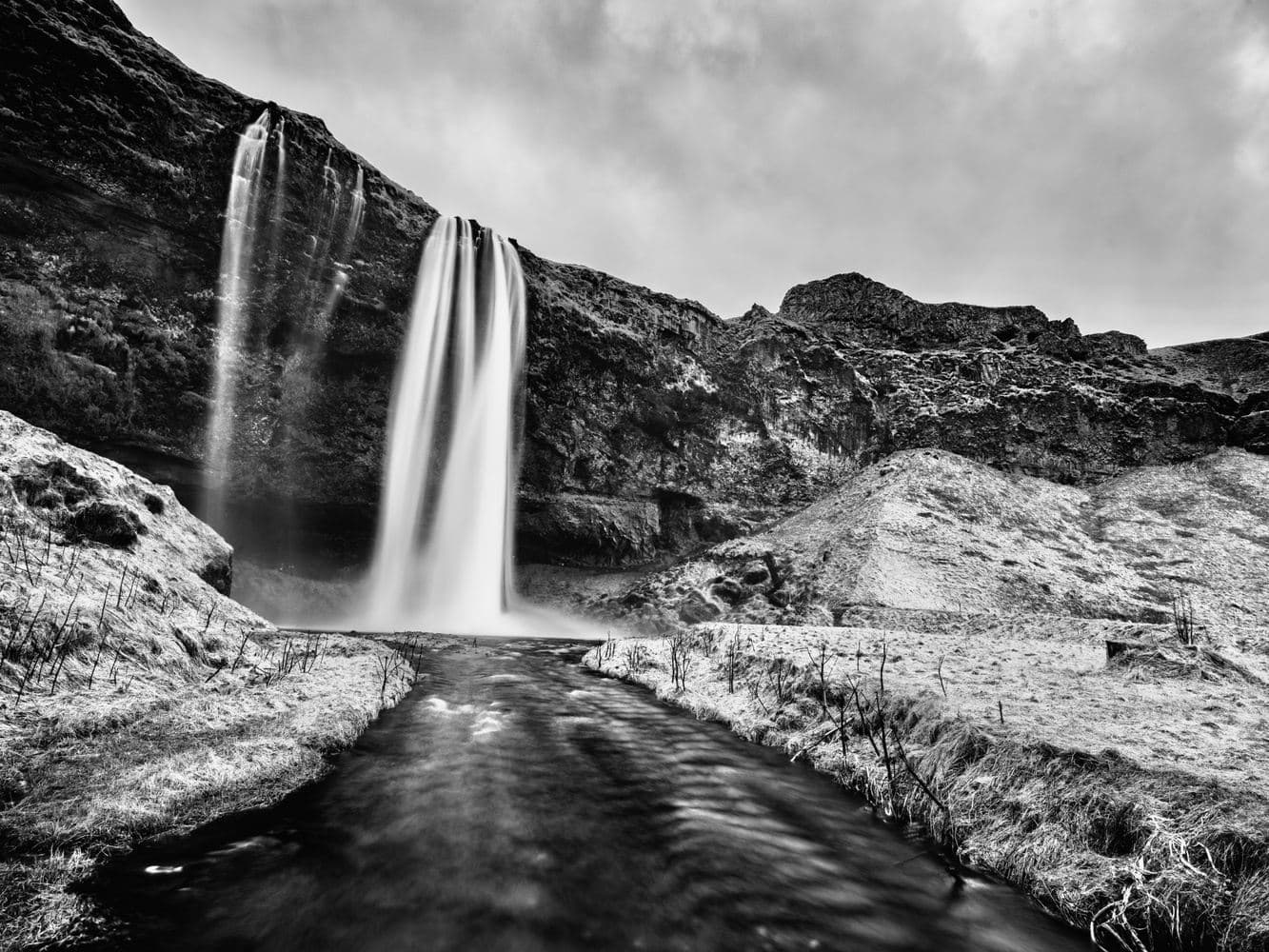 Iceland Monochrome